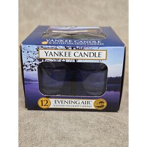 Yankee Candle Evening Air Tea Light Candles (12 Scented Candles) NIB